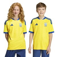 adidas Ukraine 26 Heim Trikot Kinder - byello