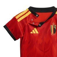 adidas Belgien 26 Heim Baby Kit Trikotset Baby - red/bogold
