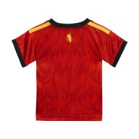 adidas Belgien 26 Heim Baby Kit Trikotset Baby - red/bogold
