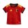 adidas Belgien 26 Heim Baby Kit Trikotset Baby - red/bogold