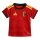 adidas Belgien 26 Heim Baby Kit Trikotset Kleinkinder - red/bogold