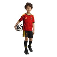 adidas Belgien 26 Heim Set Trikotset Kinder - red/bogold