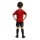 adidas Belgien 26 Heim Set Trikotset Kinder - red/bogold