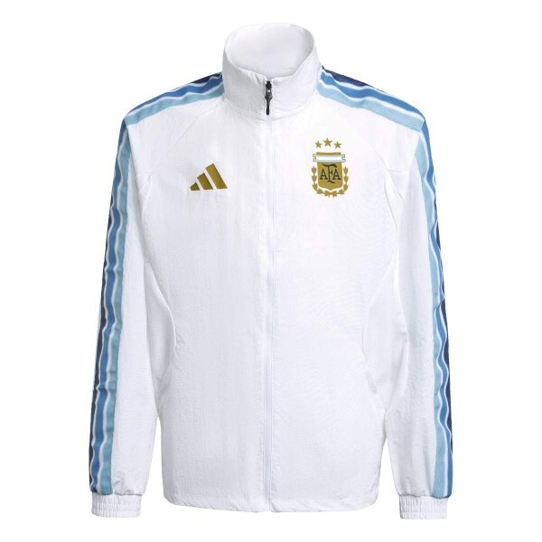 adidas Argentinien Heim Trainingsjacke Kinder - white