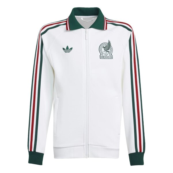 adidas Mexiko Auswärts Trainingsjacke Kinder - white