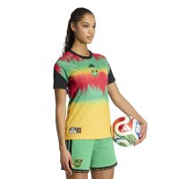 adidas Jamaika 26 x Bob Marley Heim Pre Match Trikot Damen - bogold/vivgrn/purrub