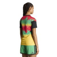 adidas Jamaika 26 x Bob Marley Heim Pre Match Trikot Damen - bogold/vivgrn/purrub