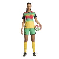 adidas Jamaika 26 x Bob Marley Heim Pre Match Trikot Damen - bogold/vivgrn/purrub