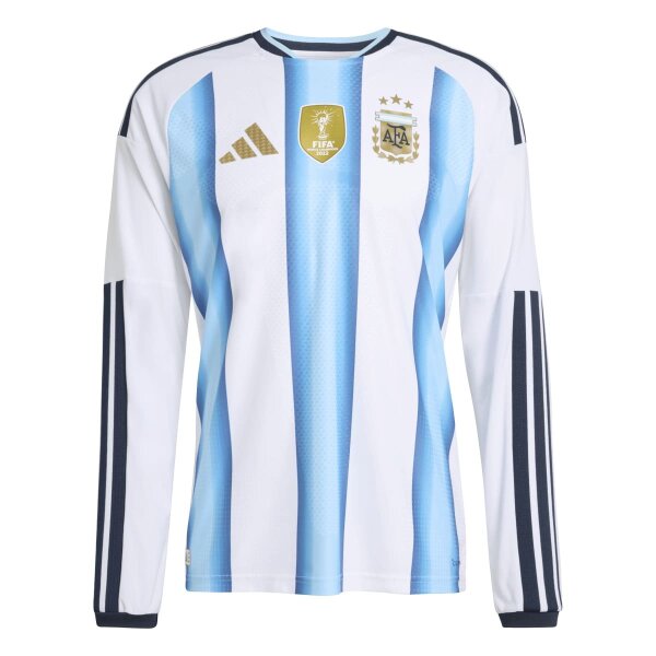 adidas Argentinien 26 Heim Authentic Trikot Herren - white/iceblu/ltblue
