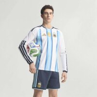 adidas Argentinien 26 Heim Authentic Trikot Herren - white/iceblu/ltblue