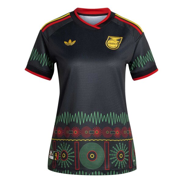 adidas Jamaika 26 x Bob Marley Auswärts Trikot Damen - black