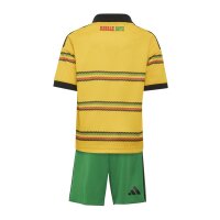 adidas Jamaika 26 x Bob Marley Heim Set Trikotset Kinder - bogold