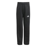 adidas Little 3 Stripes Essentials Fleece Trainingsanzug Kinder - black