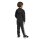 adidas Little 3 Stripes Essentials Fleece Trainingsanzug Kinder - black
