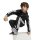 adidas Little 3 Stripes Essentials Fleece Trainingsanzug Kinder - black