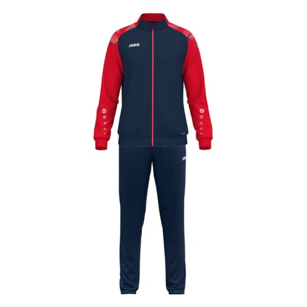 Jako Sonic Polyesteranzug Kinder - marine/rot