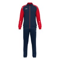 Jako Sonic Polyesteranzug Kinder - marine/rot