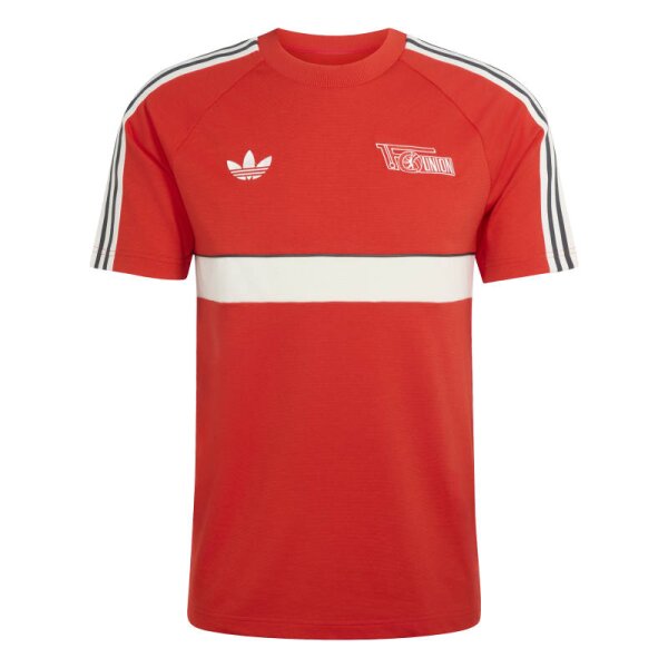 adidas 1. FC Union Berlin OG T-Shirt 26/27 Herren - rot/weiß/schwarz
