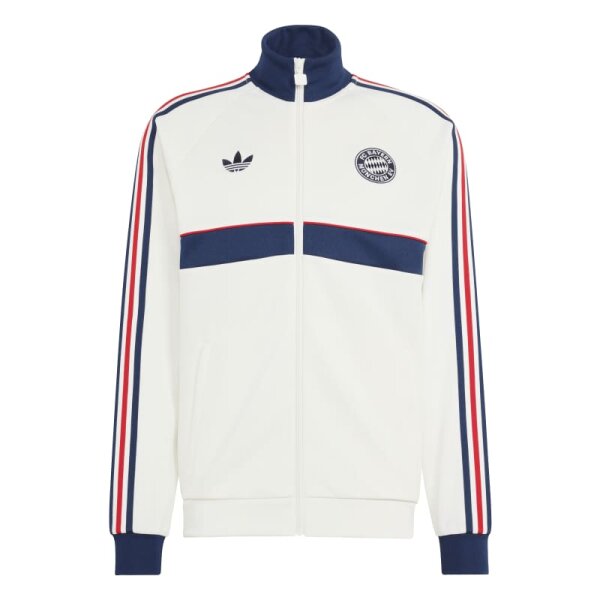 adidas FC Bayern München OG Trainingsjacke 26/27 Herren - weiß/navy/rot