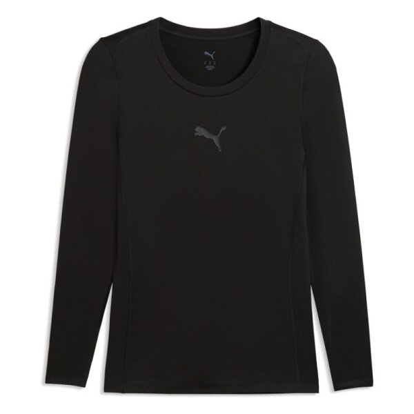 Puma teamLIGA26 Baselayer T-Shirt LS Herren - schwarz