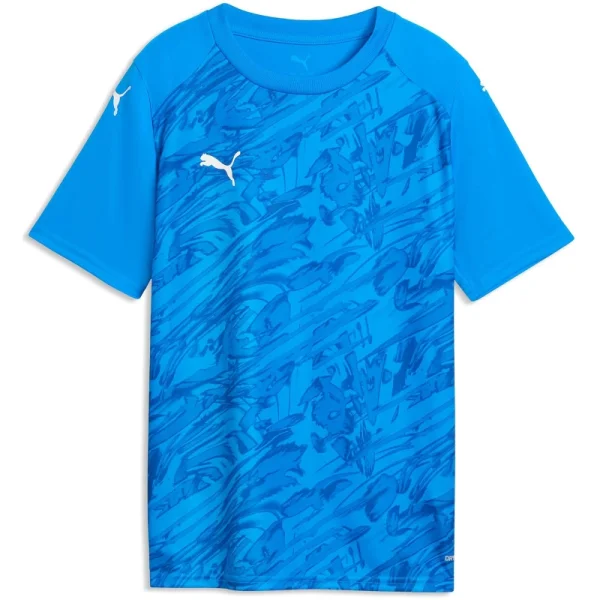 Puma teamFINAL Graphic Trikot Kinder - blau