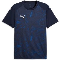 Puma teamFINAL Graphic Trikot Kinder - marine