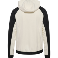 hummel Hmlcima 2.0 Zip Hoodie Herren - marshmallow/black