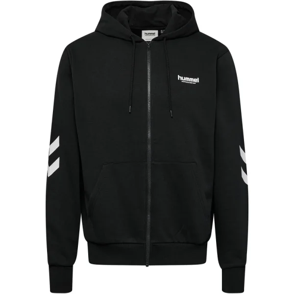 hummel Hmllegacy 2.0 Zip Hoodie Herren - black