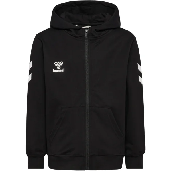 hummel Hmlgo 2.0 Chevron Zip Hoodie Kinder - black
