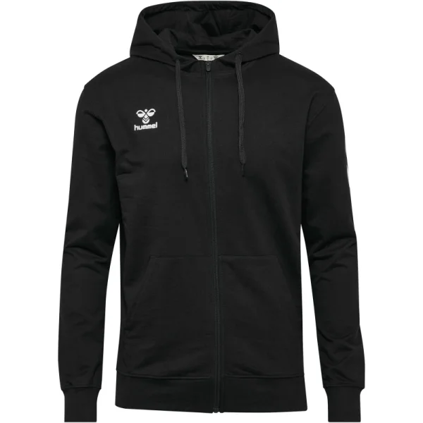 hummel Hmlgo 2.0 Chevron Zip Hoodie Herren - black