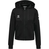 hummel Hmlgo 2.0 Chevron Zip Hoodie Damen - black