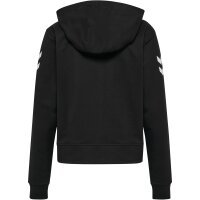 hummel hmlGO 2.0 Chevron Zip Kapuzenjacke Damen - schwarz