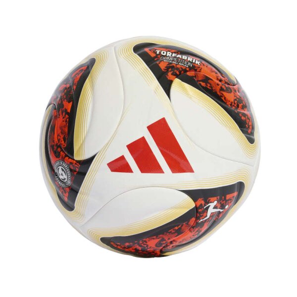adidas Torfabrik Turnierball Bundesliga 26/27 - weiß/rot