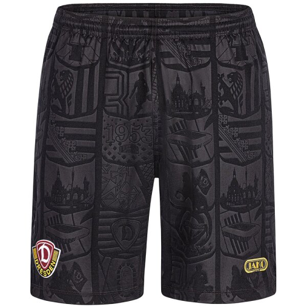 Jako Dynamo Dresden Short Ausweich - schwarz
