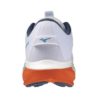 Mizuno Wave Rider 30 Laufschuhe Herren - weiß/blau/orange