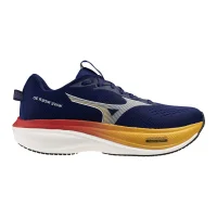 Mizuno Wave Rider 30 Laufschuhe Herren - blau/weiß/orange