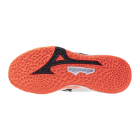 Mizuno Wave Stealth Neo 2.1 Handballschuhe Herren - orange/weiß