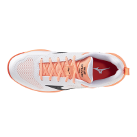 Mizuno Wave Stealth Pro Handballschuhe Herren - orange/weiß