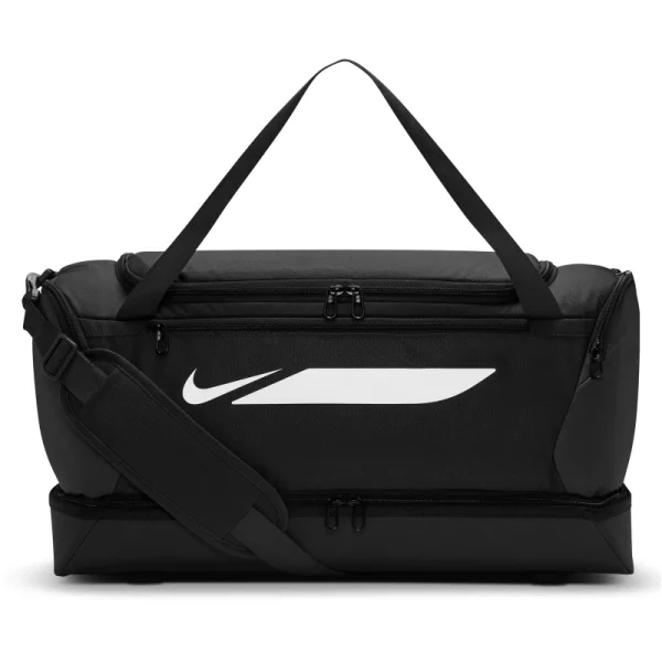 Nike Academy Trainingstasche mit Bodenfach - schwarz/weiß