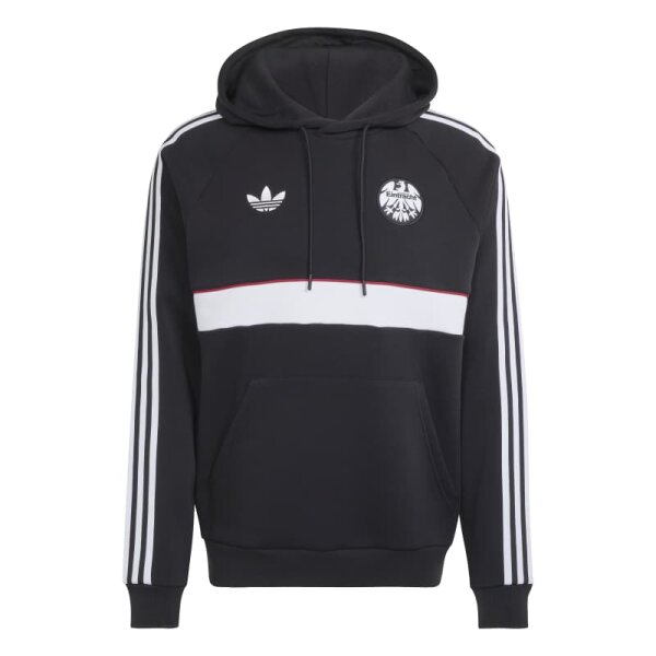 adidas Eintracht Frankfurt OG Hoodie 26/27 Herren - schwarz/weiß/rot
