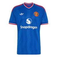 adidas Manchester United Trikot Away 26/27 Herren - blau