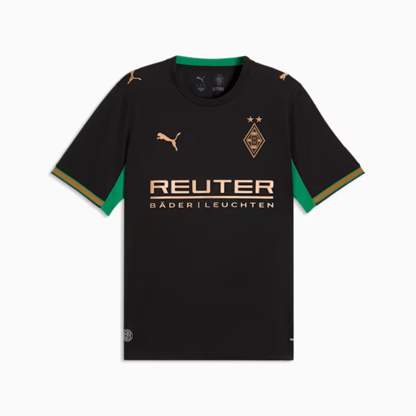 Puma Borussia Mönchengladbach Trikot Away 26/27 Herren - schwarz/grün