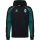 hummel SV Werder Bremen Travel Hoodie 26/27 Herren - schwarz/grün