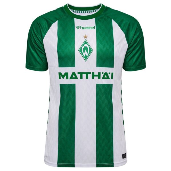 hummel SV Werder Bremen Trikot Home 26/27 Kinder - grün/weiß