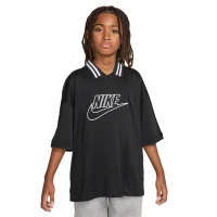 Nike Sportswear Oversize Trikot Kinder - schwarz/weiß