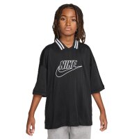 Nike Sportswear Oversize Trikot Kinder - schwarz/weiß