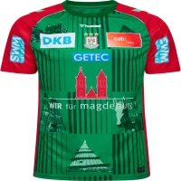 hummel SC Magdeburg Trikot Home 26/27 Herren - grün/rot