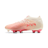 Puma Future 9 Ultimate FG Herren Arrival - beige/rot