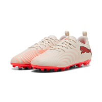 Puma Future 9 Play MG Kinder Arrival - beige/rot