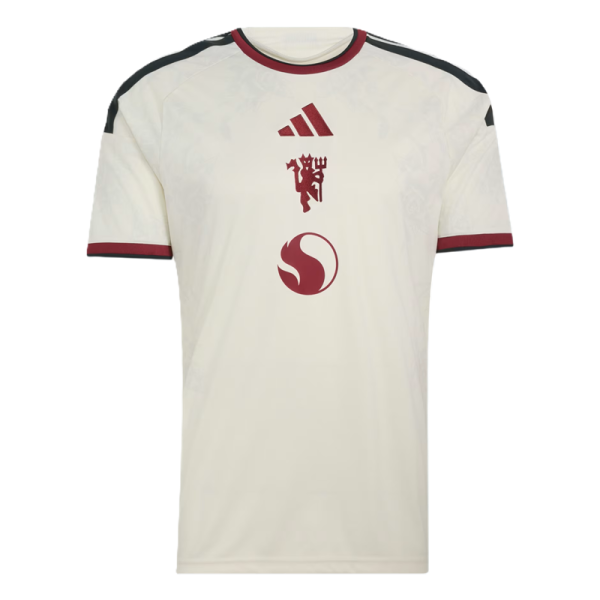 adidas Manchester United 3rd Trikot 26/27 Herren - beige/rot/schwarz